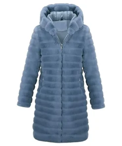 Winter Spring Fashion Shearling Fur Coat