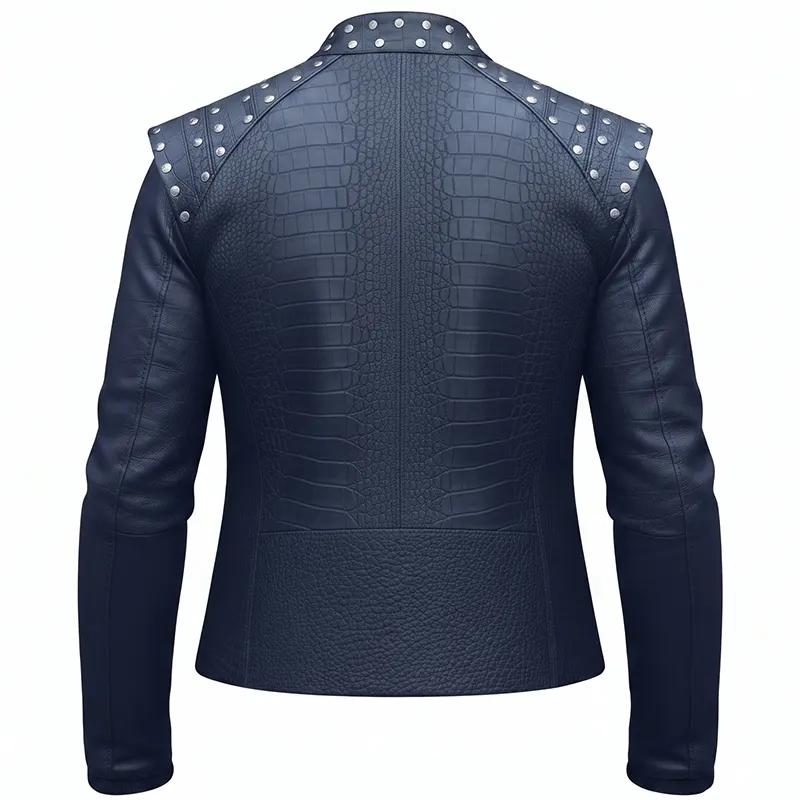 Witcher Geralt Leather Studded Jacket - Image 2