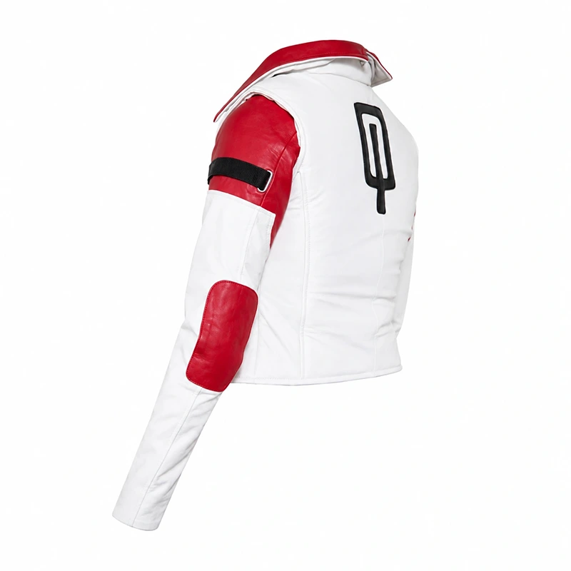 Womens Aria T'loak Mass Effect Leather Jacket - Image 2