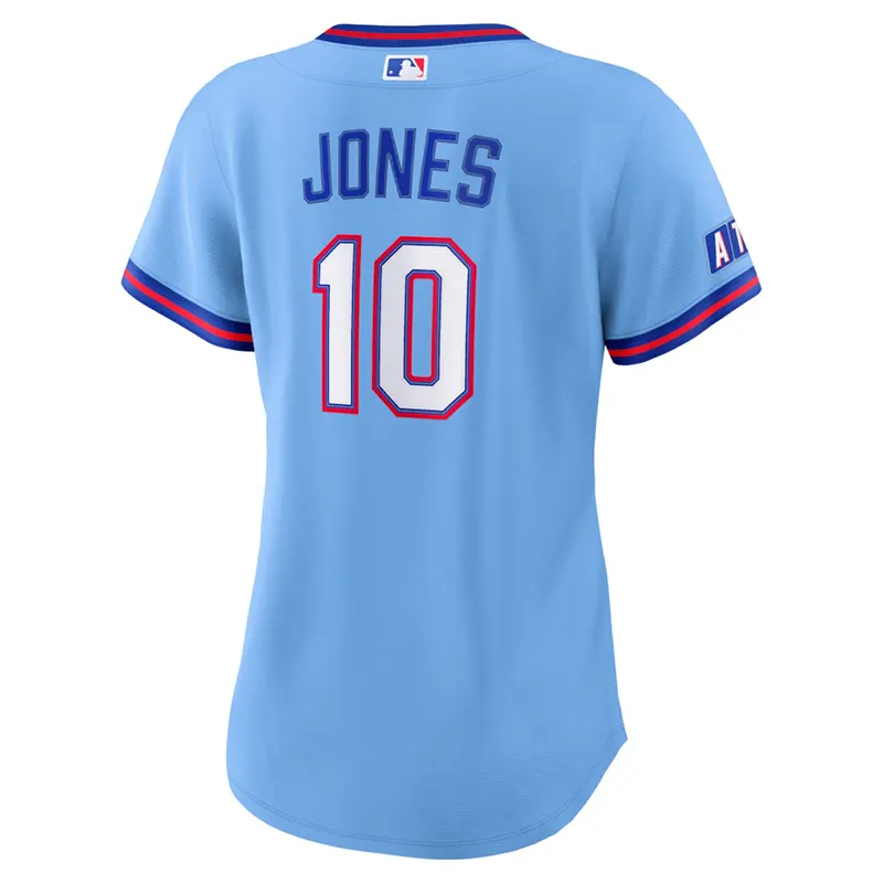 Womens Atlanta Braves Chipper Jones Nike Jersey - Image 3