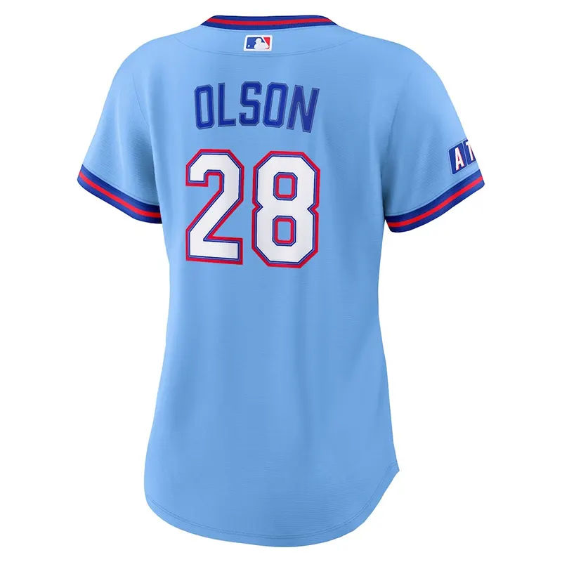 Womens Atlanta Braves Matt Olson Nike Stadium Jersey - Image 3