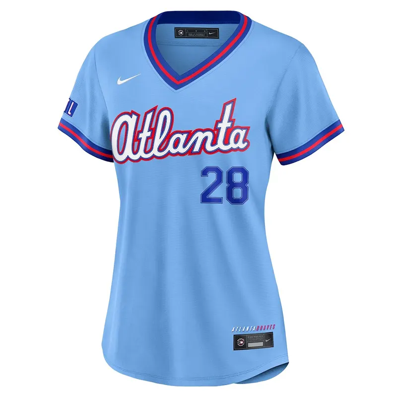 Womens Atlanta Braves Matt Olson Nike Stadium Jersey - Image 2