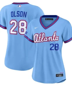 Womens Atlanta Braves Matt Olson Nike Stadium Jersey