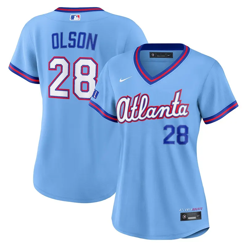 Womens Atlanta Braves Matt Olson Nike Stadium Jersey