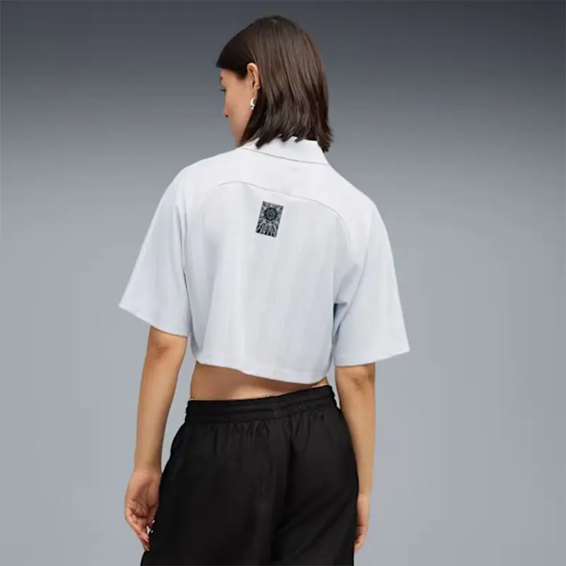 Womens BMW M Motorsport Cropped Polo - Image 3