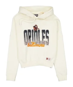 Women's Baltimore Orioles New Era Cream 2026 City Connect Hoodie