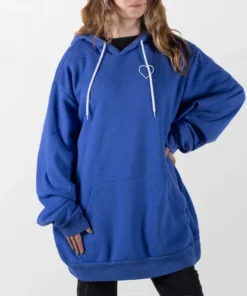 Womens Heart Giant Hoodie