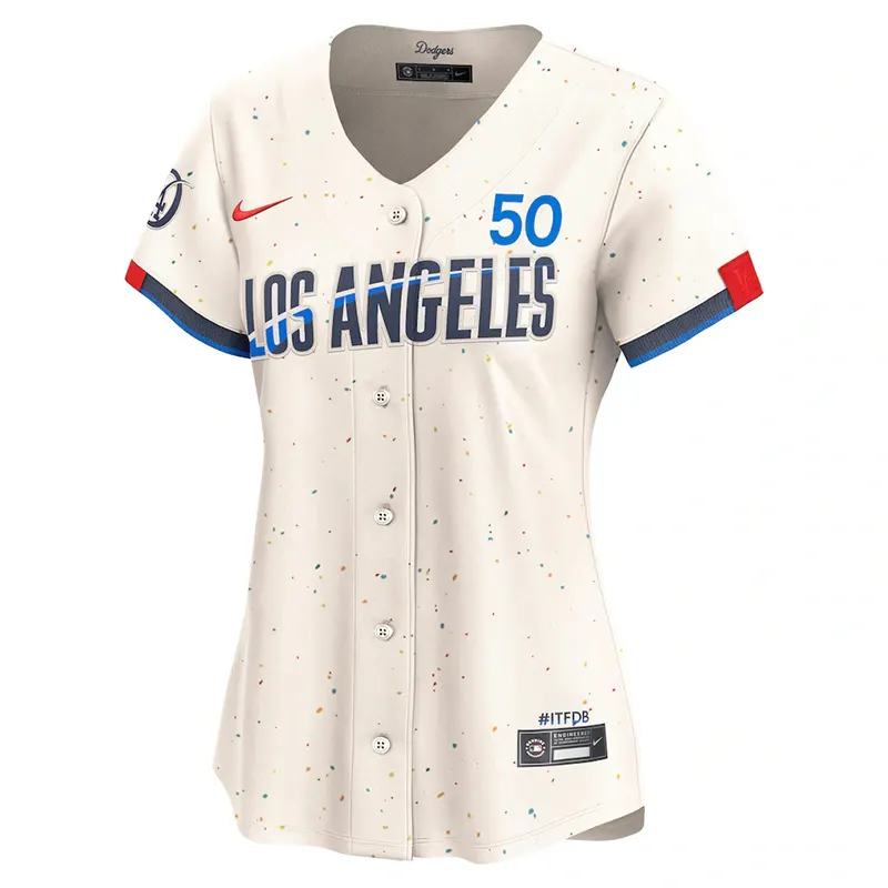 Womens Los Angeles Dodgers Mookie Betts Nike Jersey - Image 2