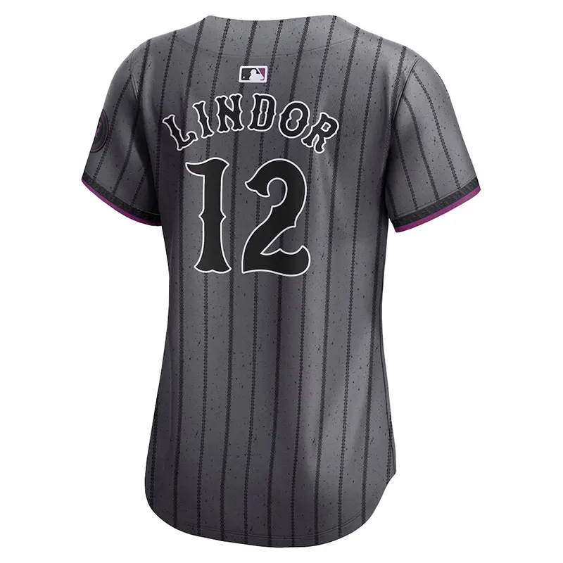 Womens New York Mets Francisco Lindor Nike Jersey - Image 3