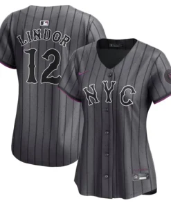 Womens New York Mets Francisco Lindor Nike Jersey
