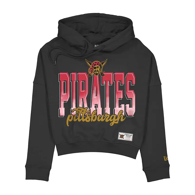 Women's Pittsburgh Pirates New Era Black 2026 City Connect Hoodie