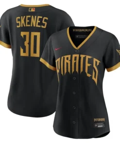 Womens Pittsburgh Pirates Paul Skenes Nike Black Jersey