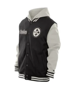 Women’s Pittsburgh Steelers 2026 New Era Hoodie Jacket