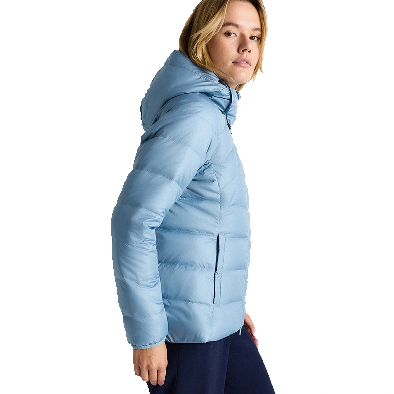 Women's Quince Lightweight Down Packable Puffer Hooded Jacket - Image 3