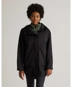 Womens Quince Weather Proof Oversized Rain Jacket