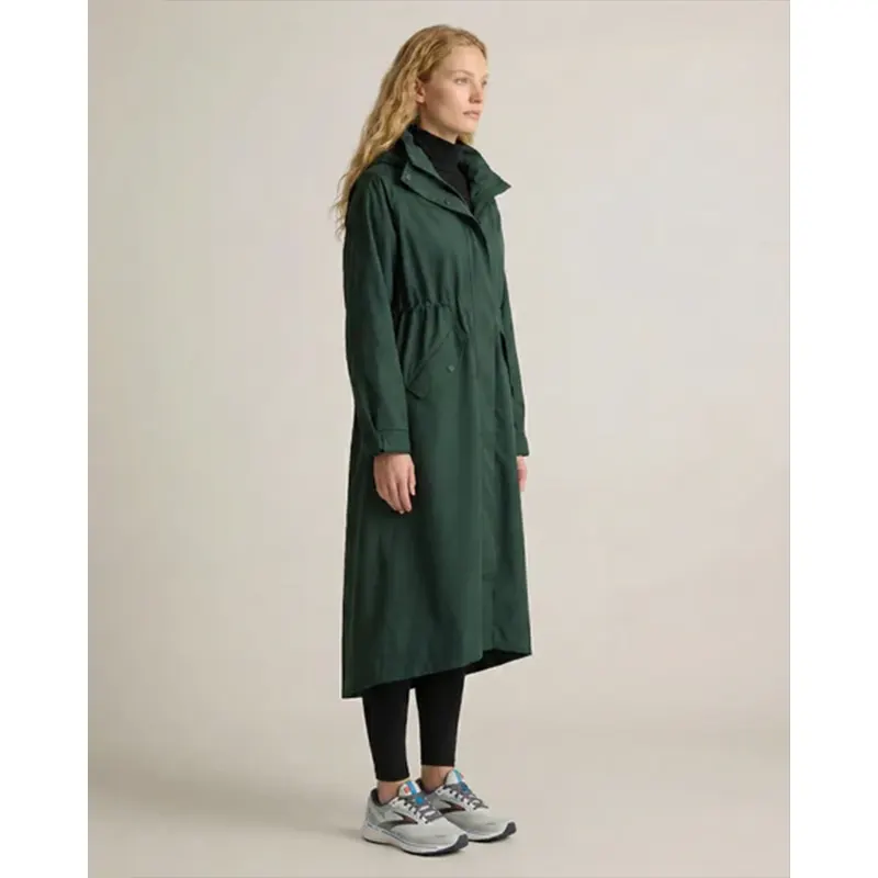 Womens Quince Weather Proof Rain Trench Coat - Image 3