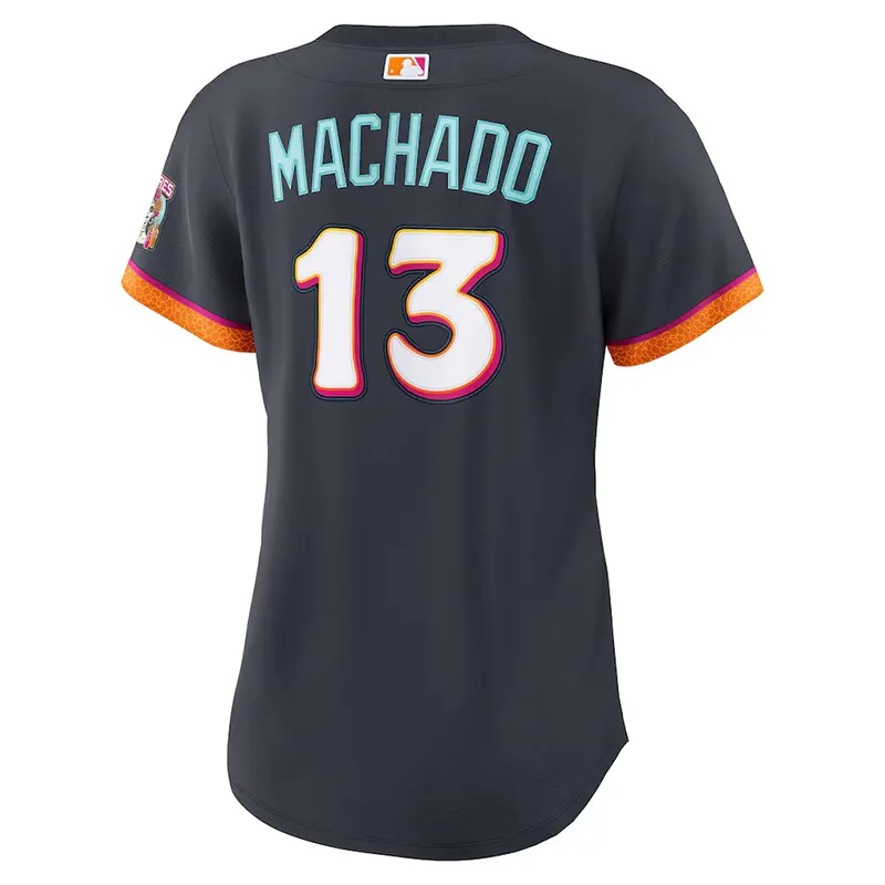 Womens San Diego Padres Manny Machado Nike Obsidian Stadium Jersey - Image 3