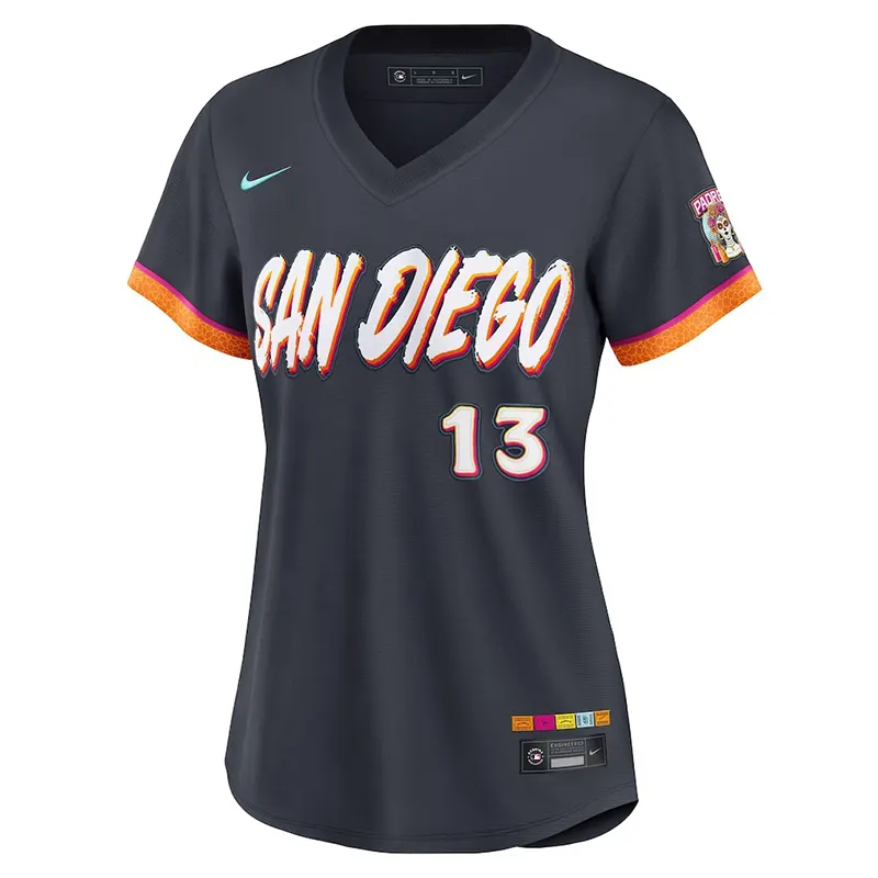 Womens San Diego Padres Manny Machado Nike Obsidian Stadium Jersey - Image 2