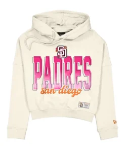 Women's San Diego Padres New Era Cream 2026 City Connect Hoodie