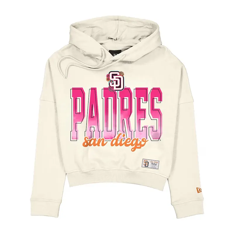 Women's San Diego Padres New Era Cream 2026 City Connect Hoodie