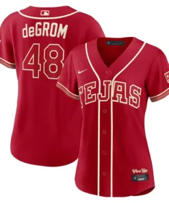 Womens Texas Rangers Jacob deGrom Nike Jersey