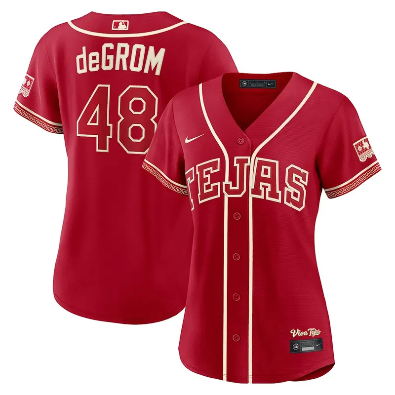 Womens Texas Rangers Jacob deGrom Nike Jersey