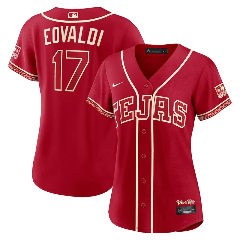 Womens Texas Rangers Nathan Eovaldi Nike Stadium Jersey
