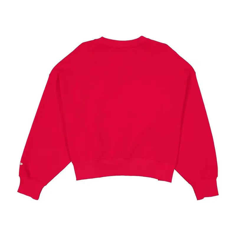 Women's Texas Rangers New Era Red 2026 City Connect V-Neck Sweatshirt - Image 2