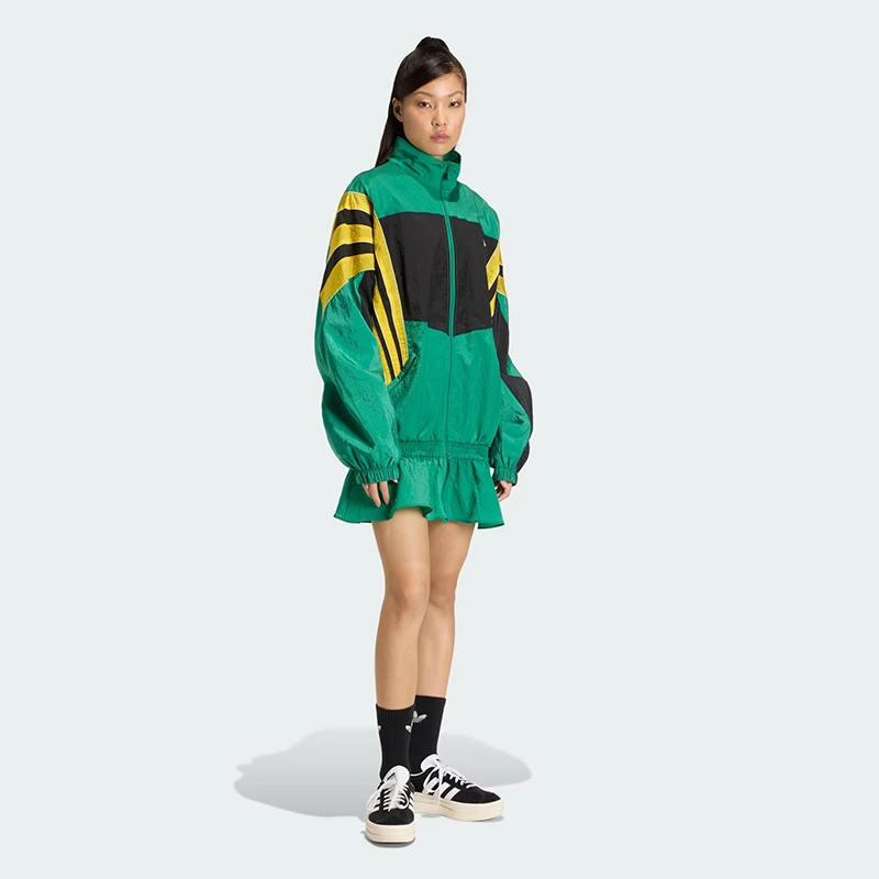 Womens adidas Santiago Woven Jacket - Image 6