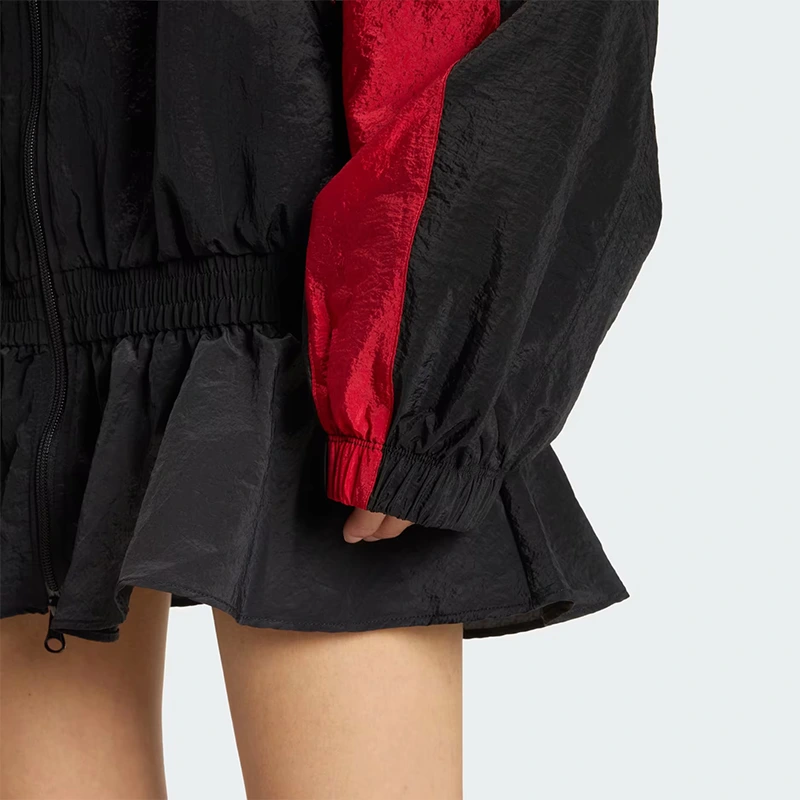 Womens adidas Santiago Woven Jacket - Image 8