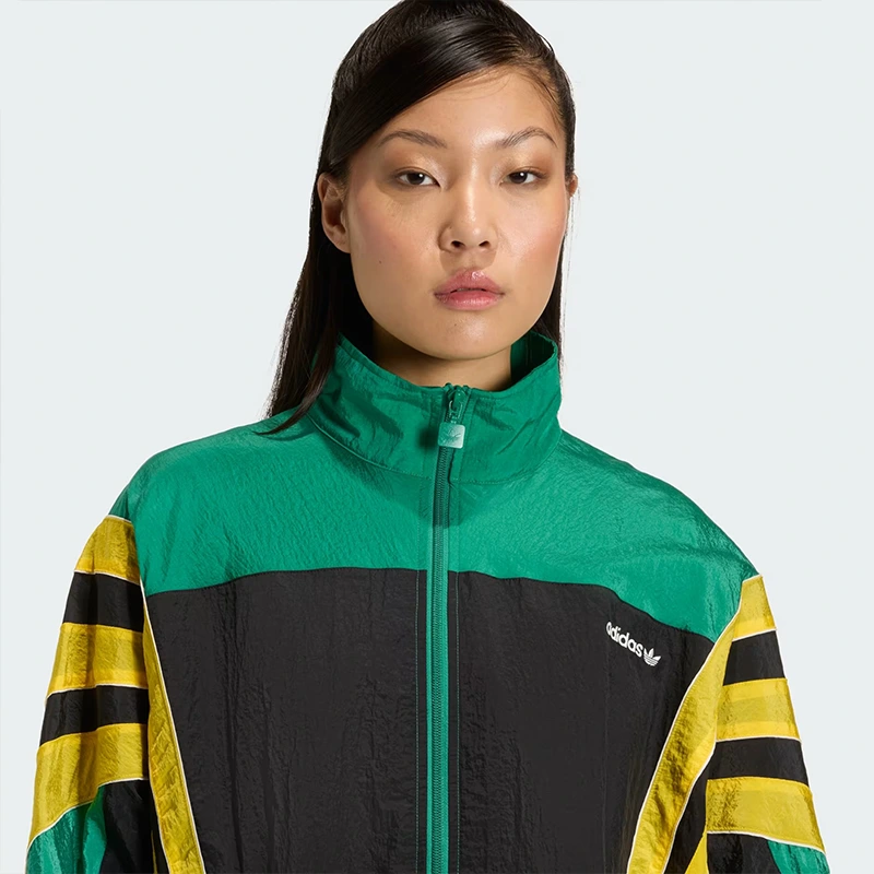 Womens adidas Santiago Woven Jacket - Image 2