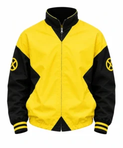 X-Men 97 Costume Color-Block Bomber Jacket