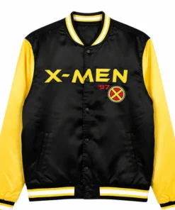 X-Men 97 Logo Satin Bomber Jacket