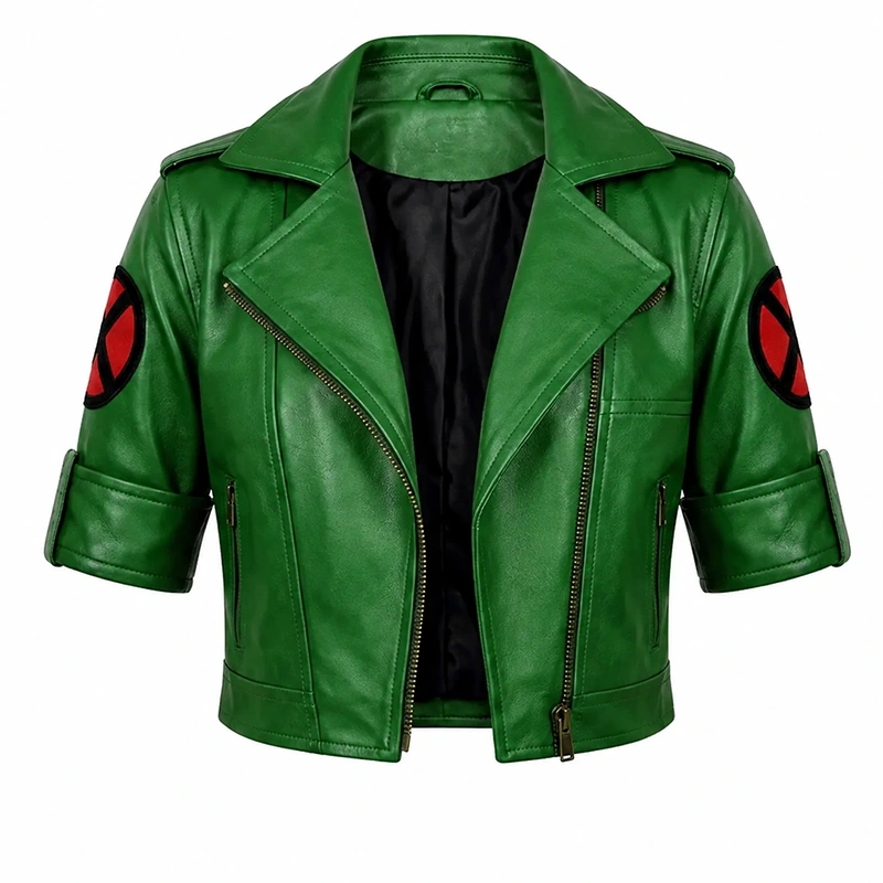 X-Men ’97 S01 Rogue Green Cropped Costume Jacket
