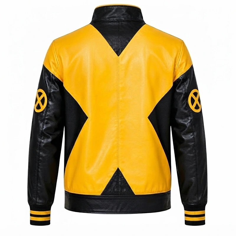 X Men Mutant Leather Cosplay Jacket - Image 2