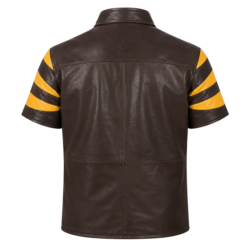 X-Men The Last Stand Beast Brown Leather Jacket - Image 2