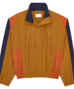 YSL Brown Windbreaker Jacket