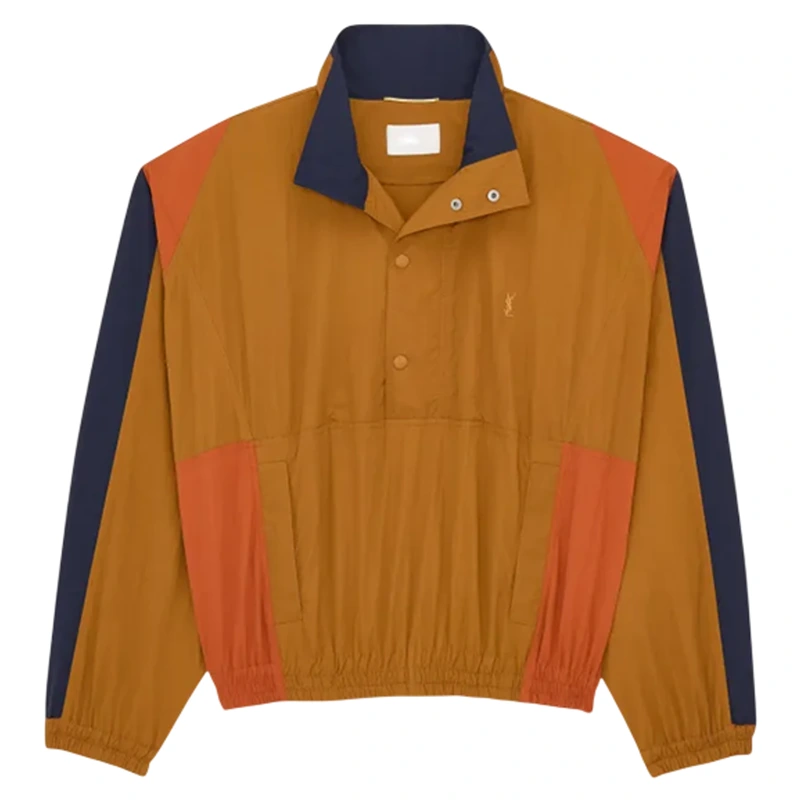 YSL Brown Windbreaker Jacket