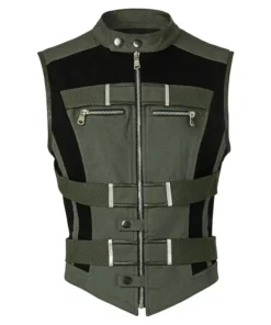 Yelena Belova Green Cotton Vest