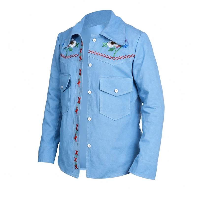 Yellowstone S05 Kelsey Asbille Floral Shirt - Image 2