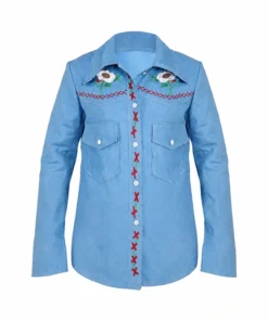 Yellowstone S05 Kelsey Asbille Floral Shirt