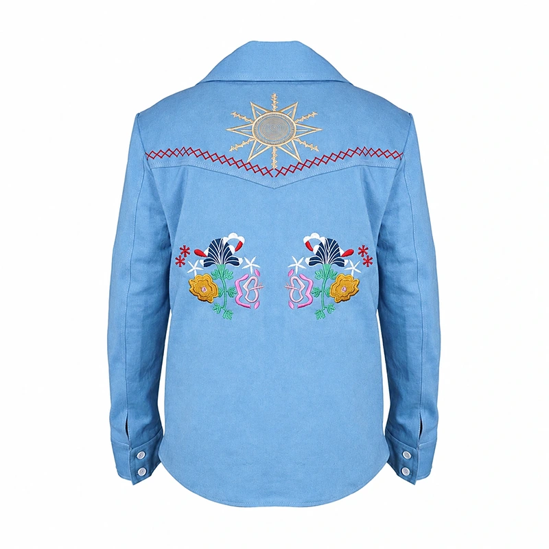 Yellowstone S05 Kelsey Asbille Floral Shirt - Image 3