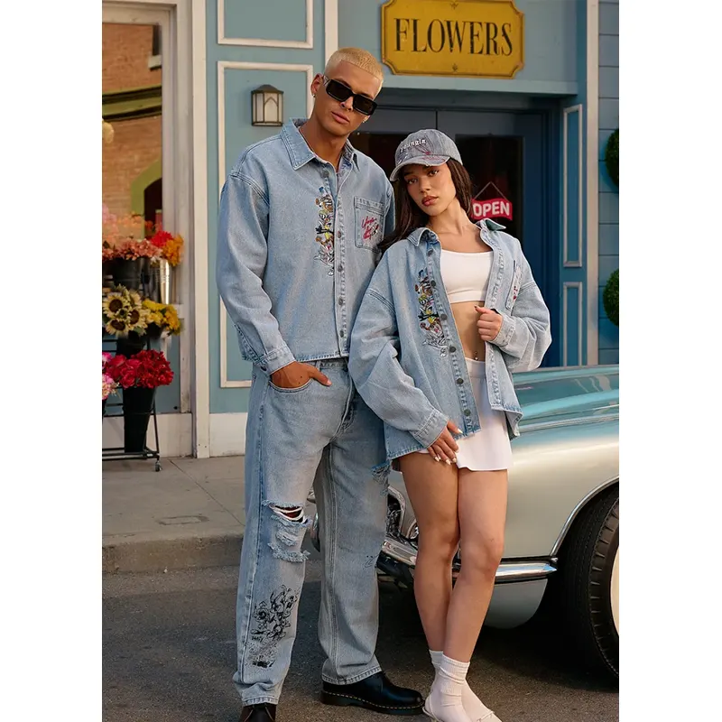YoungLA x Looney Tunes Denim Shirt - Image 8