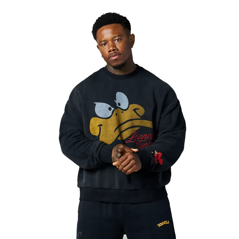 YoungLA x Looney Tunes Face Daffy Crewneck