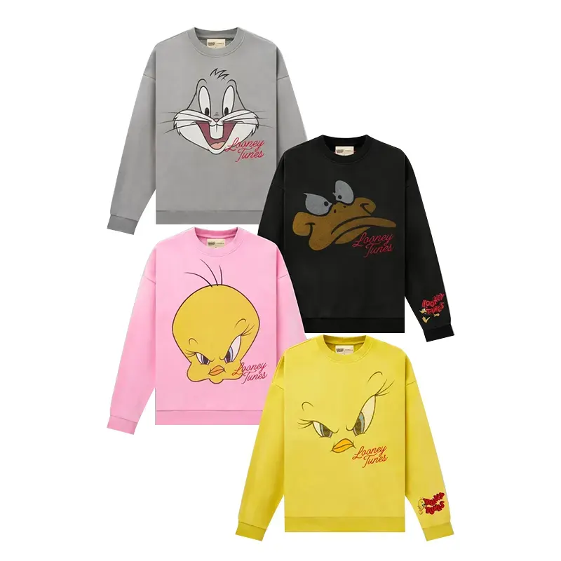 YoungLA x Looney Tunes Face Daffy Crewneck - Image 3