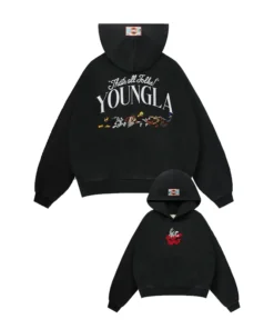 YoungLA x Looney Tunes Last Run Embroidered Hoodie