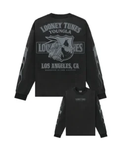 YoungLA x Looney Tunes Longsleeve Black T-shirt