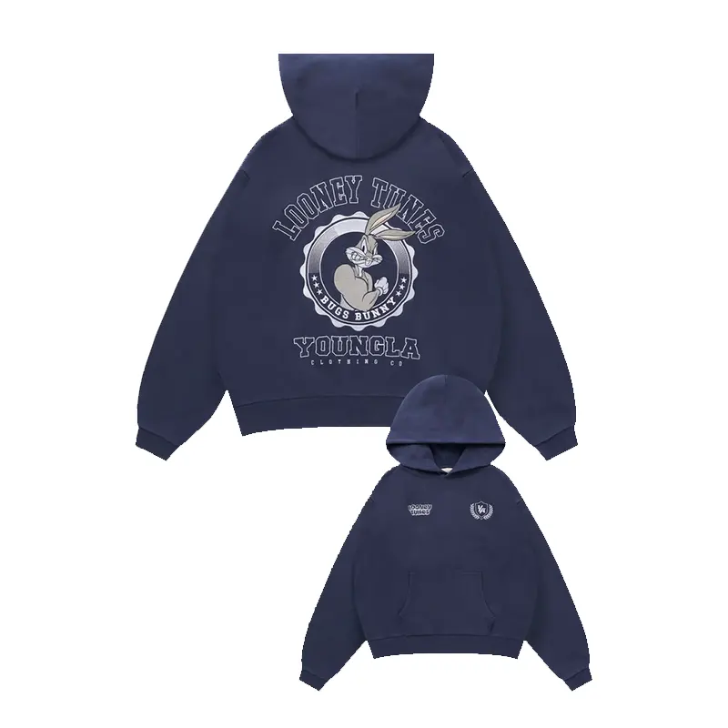 YoungLA x Looney Tunes Pump Bunny Embroidered Hoodie