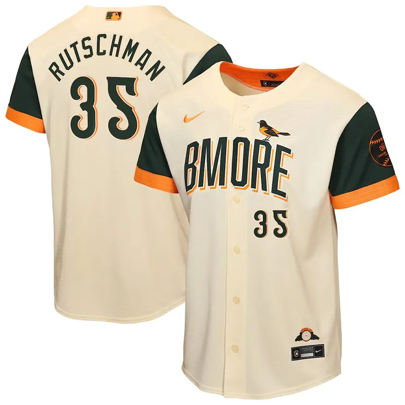 Youth Baltimore Orioles Adley Rutschman Jersey