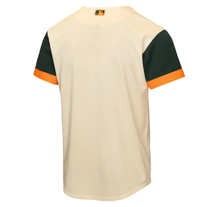 Youth Baltimore Orioles Nike Cream Stadium Jersey - Image 2